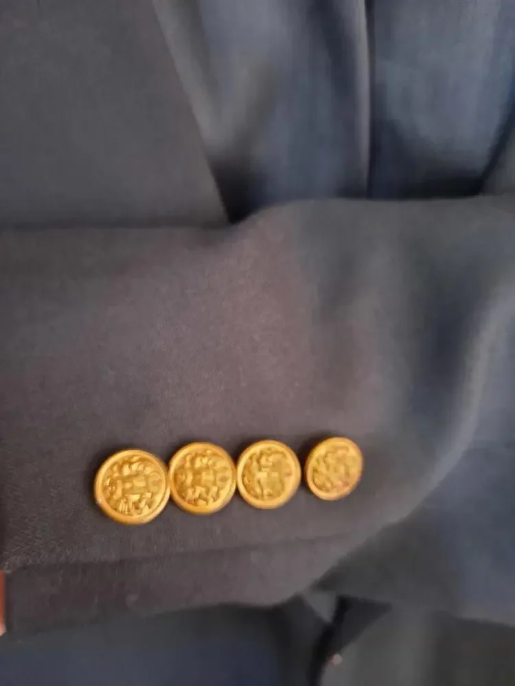 Hagger Black Label Blue with Gold Buttons‎ Blazer